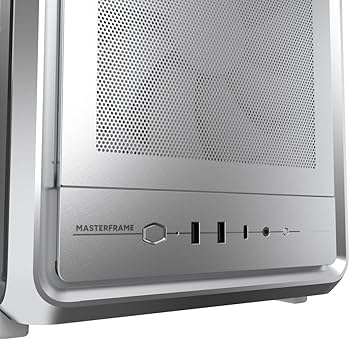 Amazon | Cooler Master MasterFrame 500 Mesh Silver オープン